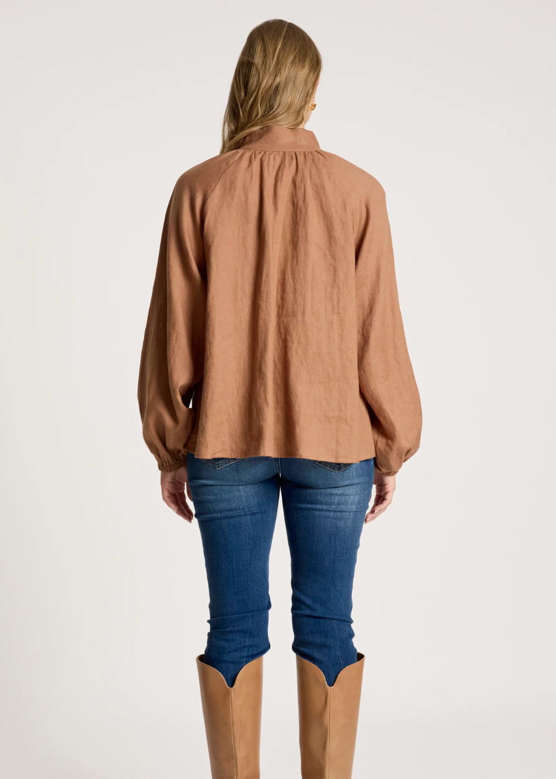 Bajau Button Shirt Clay | Abbey Road Kaikoura