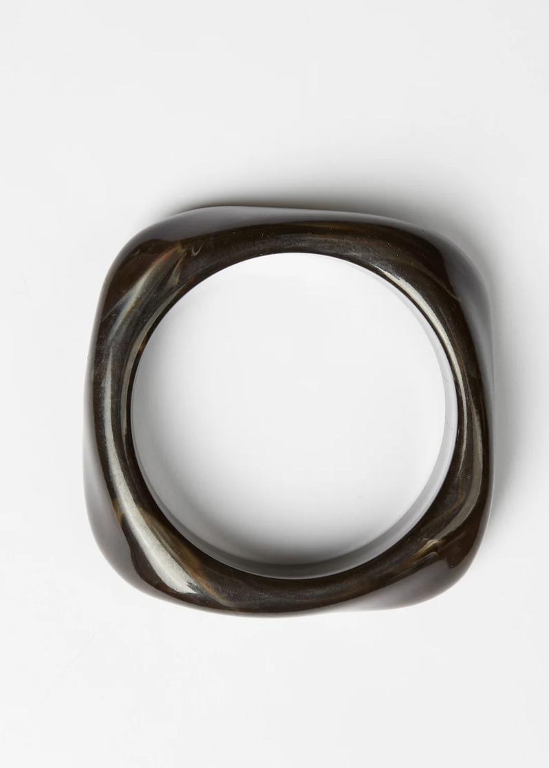 Bangle - Black Agate | Abbey Road Kaikoura