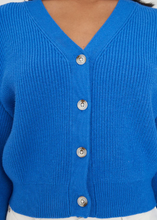 Load image into Gallery viewer, Bella Knit Cardigan Sprint Blue | Abbey Road Kaikoura