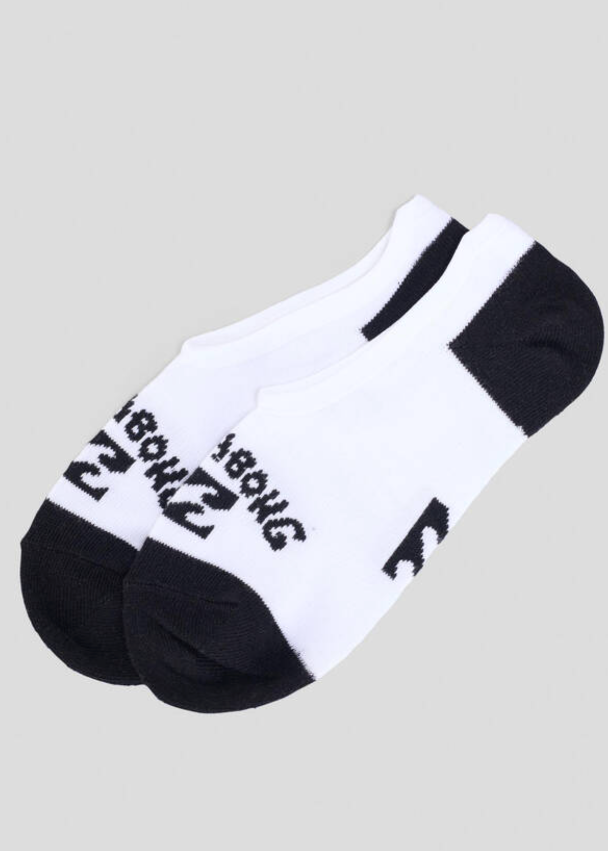 Billabong Invisible Sock - White/Black | Abbey Road Kaikoura