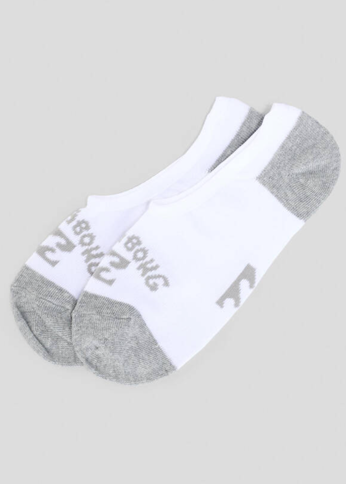 Billabong Invisible Sock - White/Grey | Abbey Road Kaikoura