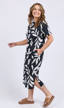 Load image into Gallery viewer, Black_Yardage_Dress_Elm_3 | Abbey Road Kaikoura