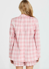 Load image into Gallery viewer, Sass Pippa Blazer/Pink Check|Abbey Road