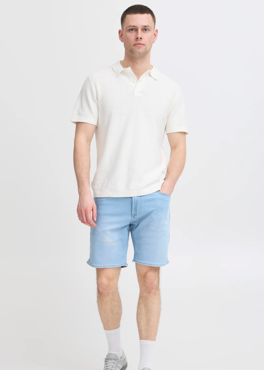 Blend Twister Denim Short Light Blue | Abbey Road Kaikoura 