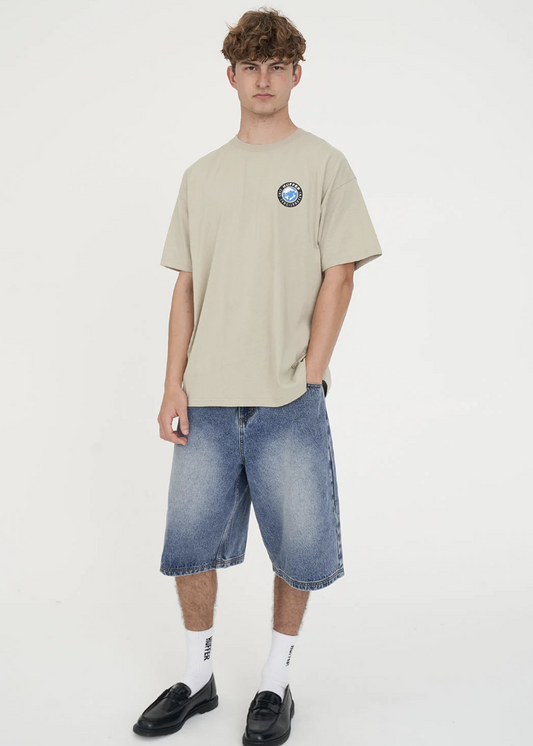 Block Tee 220 - INTL / Moonrock | Abbey Road Kaikoura