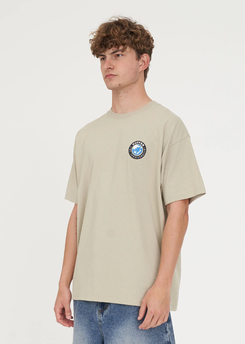 Block Tee 220 - INTL / Moonrock | Abbey Road Kaikoura