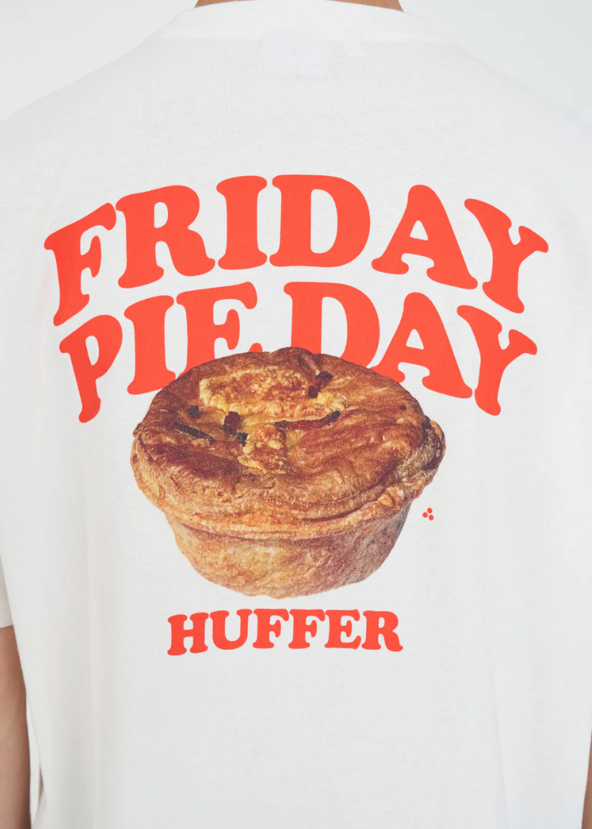 Block Tee 220/ PieDay - Chalk | Abbey Road Kaikoura