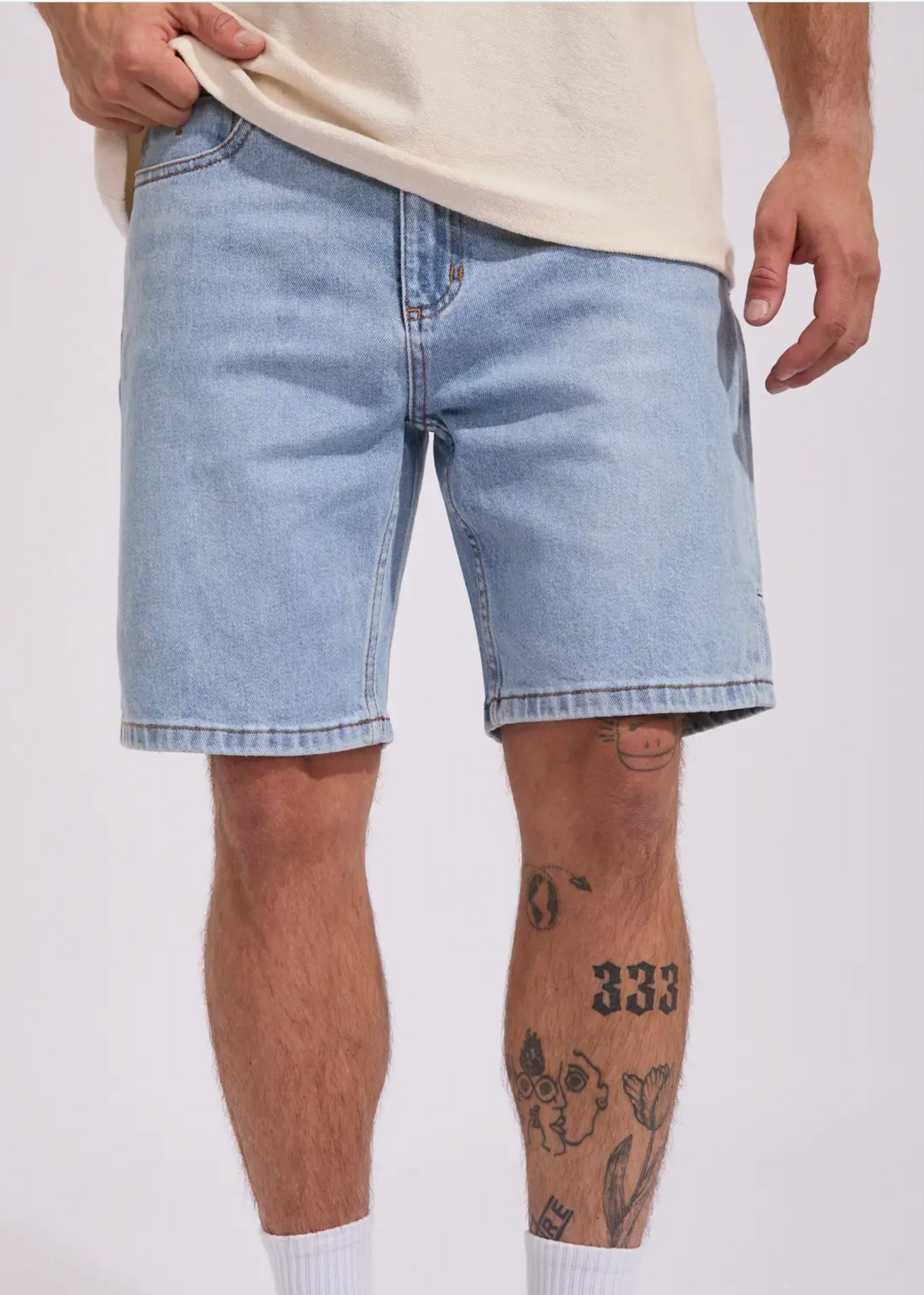 Bones Denim Shorts - Dusk | Abbey Road Kaikoura