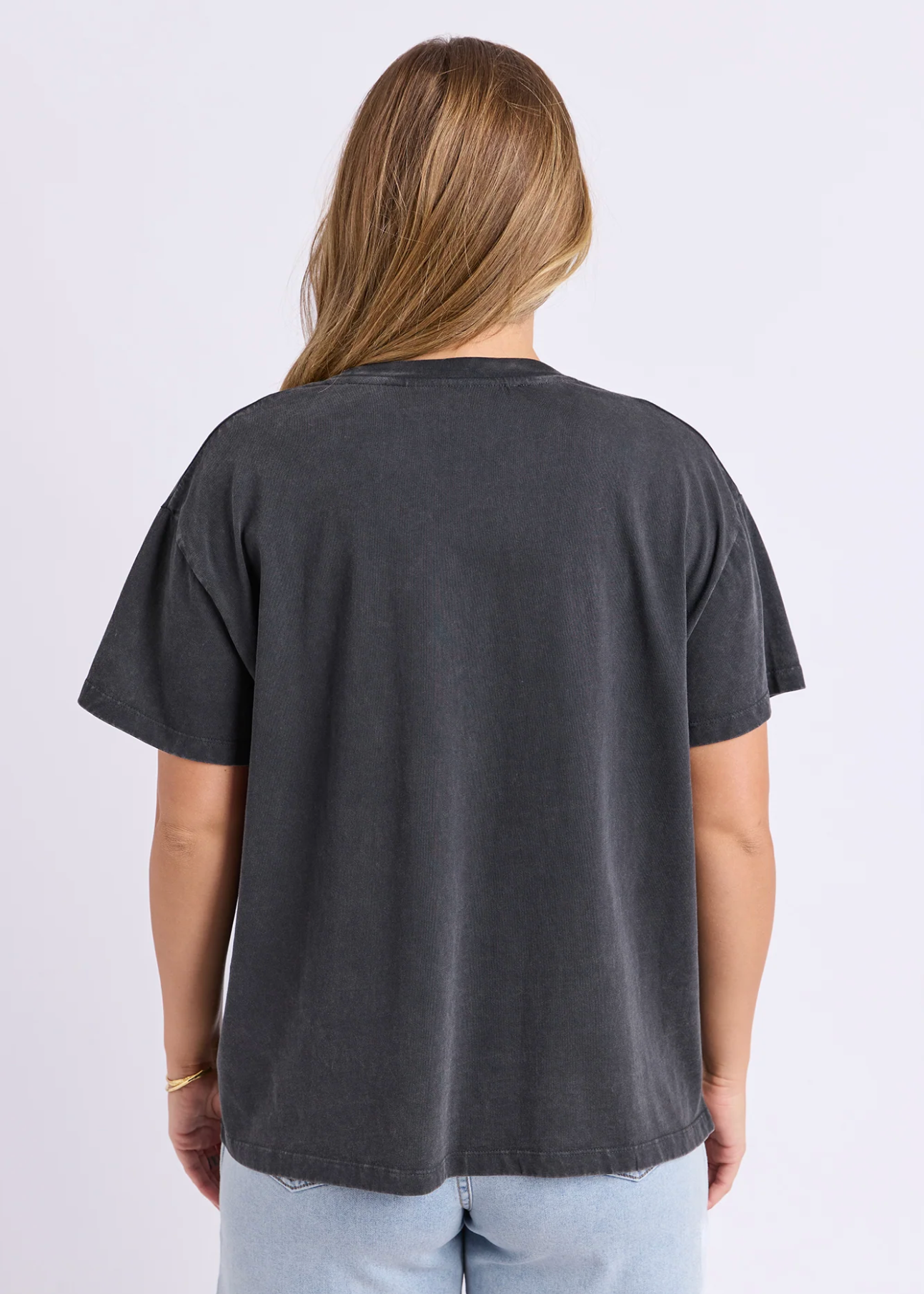 Botanical Garden Tee - Washed Black  | Abbey Road Kaikoura