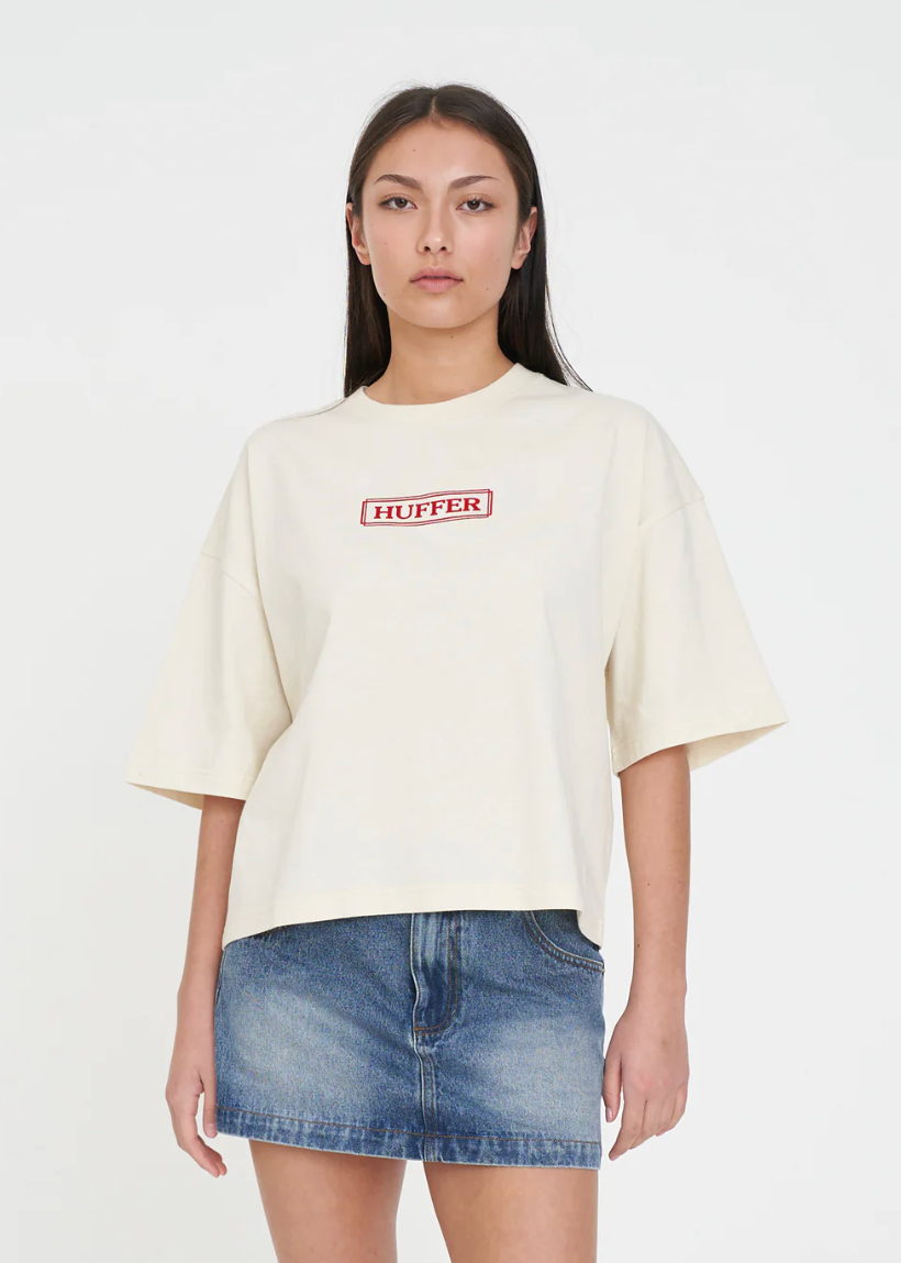 Boxy Tee 220 / Perennial Ecru | Abbey Road Kaikoura