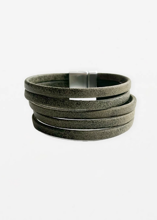 Bracelet Strands - Olive  | Abbey Road Kaikoura