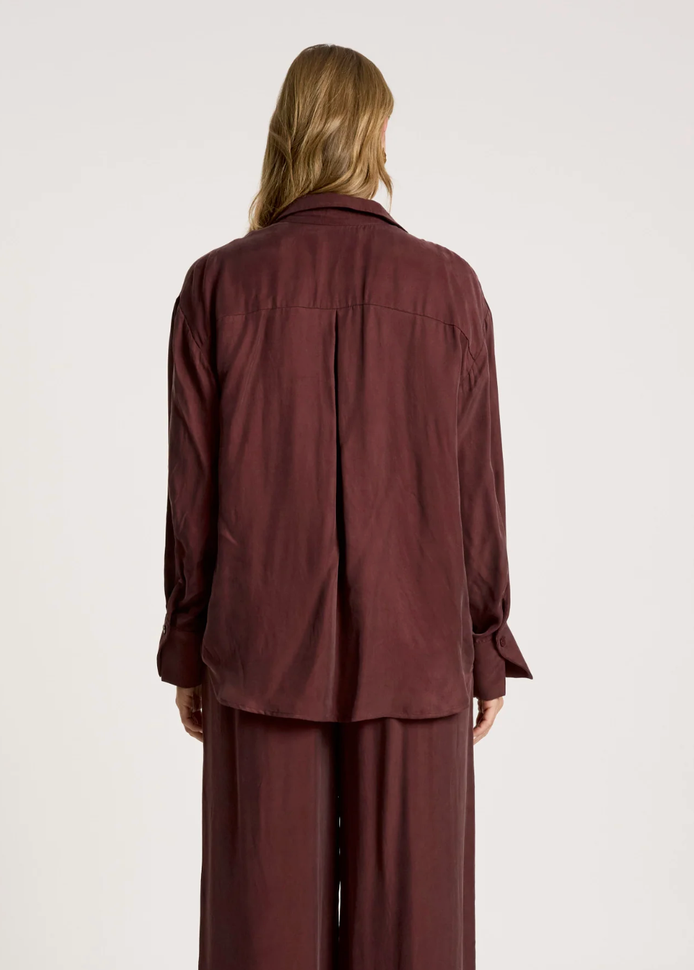 Calista Shirt - Mahogany | Abbey Road Kaikoura
