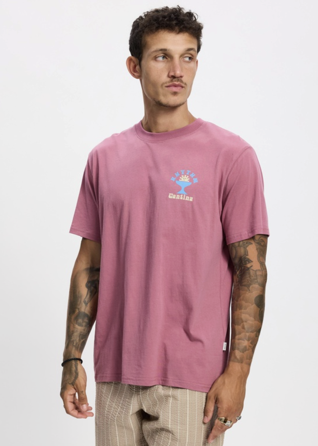 Cantina SS Tee - Fig | Abbey Road Kaikoura