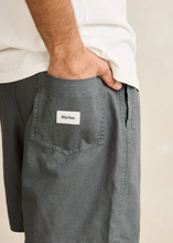 Load image into Gallery viewer, Classic Linen Jam Short Silver Pine | Abbey Road Kaikoura