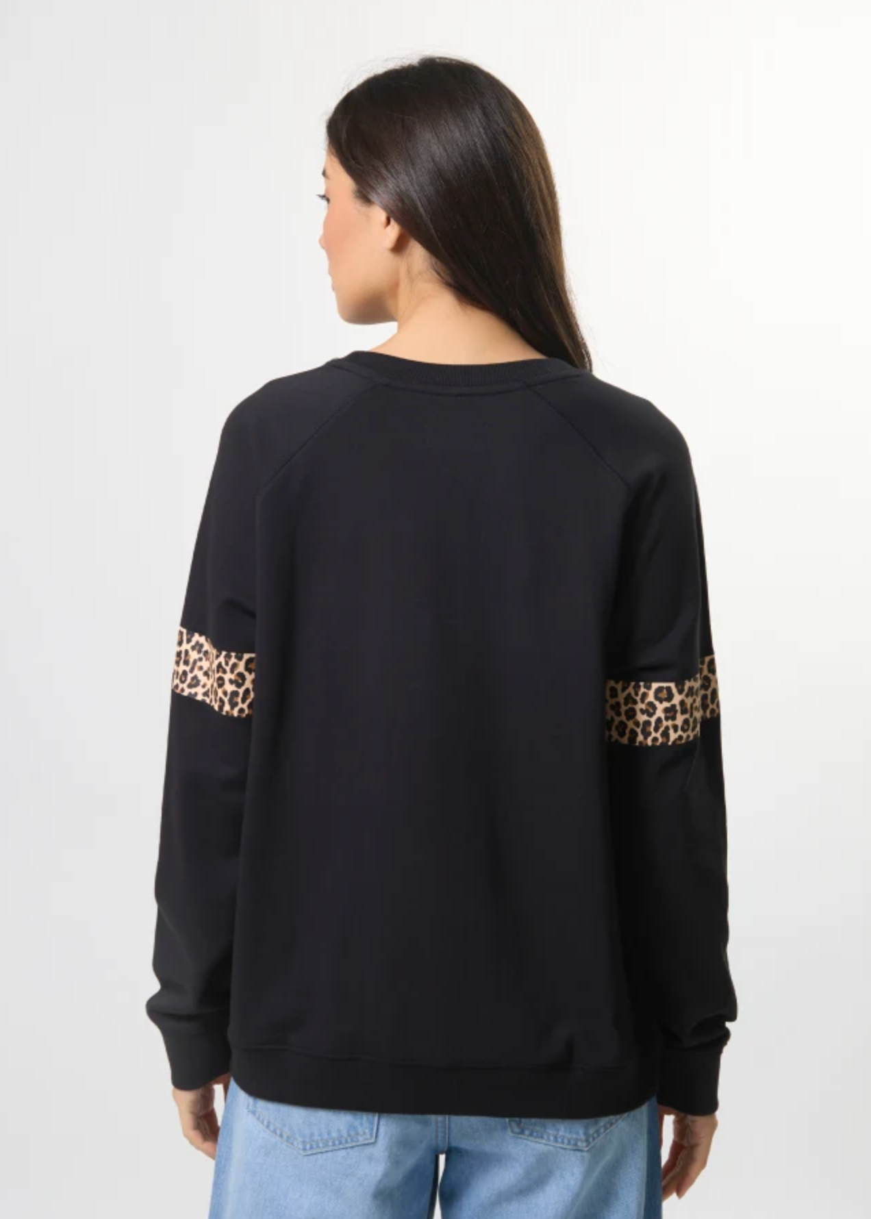 Classic Sweat - Silver Cross Leopard | Abbey Road Kaikoura