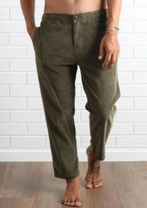 T & C Surf Whaler Cord Pant/Khaki |Abbey Road