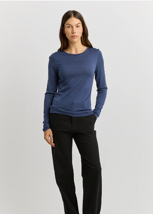 Crew Merino Tee Galaxy | Abbey Road Kaikoura
