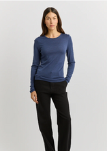 Load image into Gallery viewer, Crew Merino Tee Galaxy | Abbey Road Kaikoura