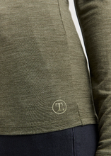 Load image into Gallery viewer, Crew Merino Tee Kale | Abbey Road Kaikoura