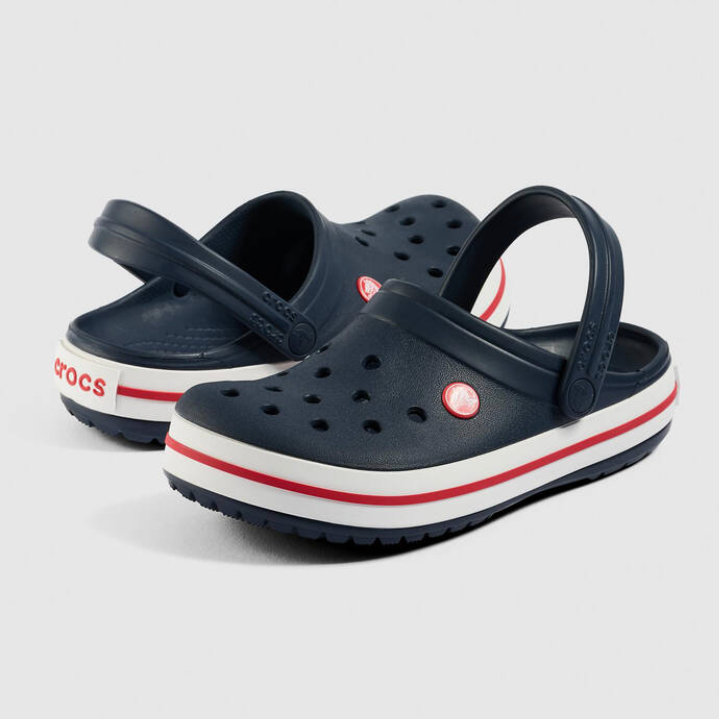 Crocbands Clog Kids - Navy/Red | Abbey Road Kaikoura