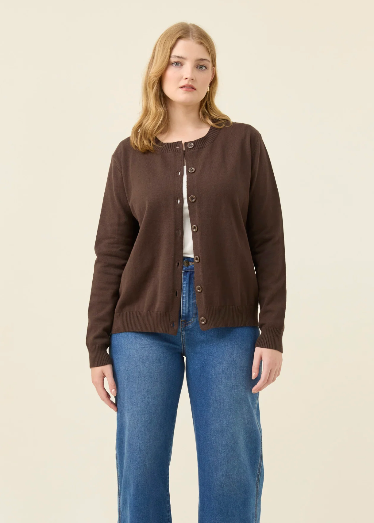 Darby Cardigan - Chocolate | Abbey Road Kaikoura