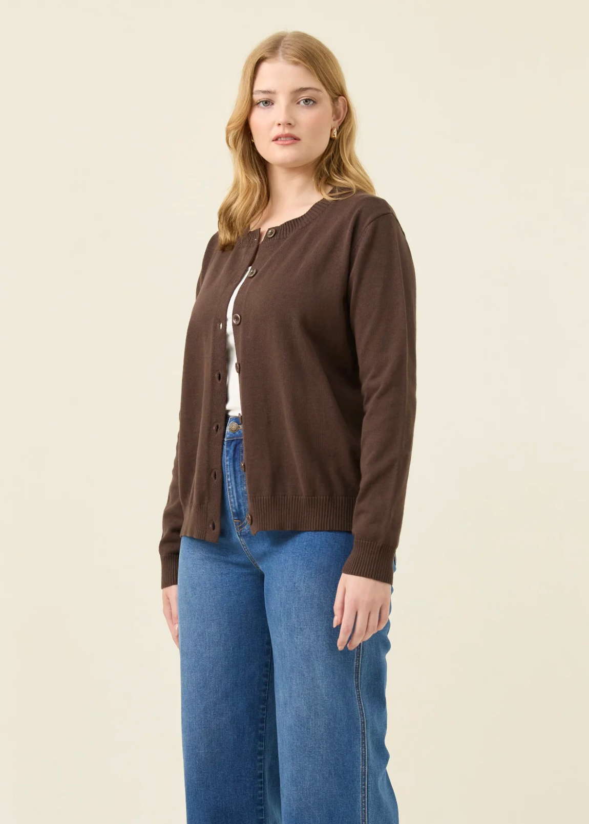 Darby Cardigan - Chocolate | Abbey Road Kaikoura