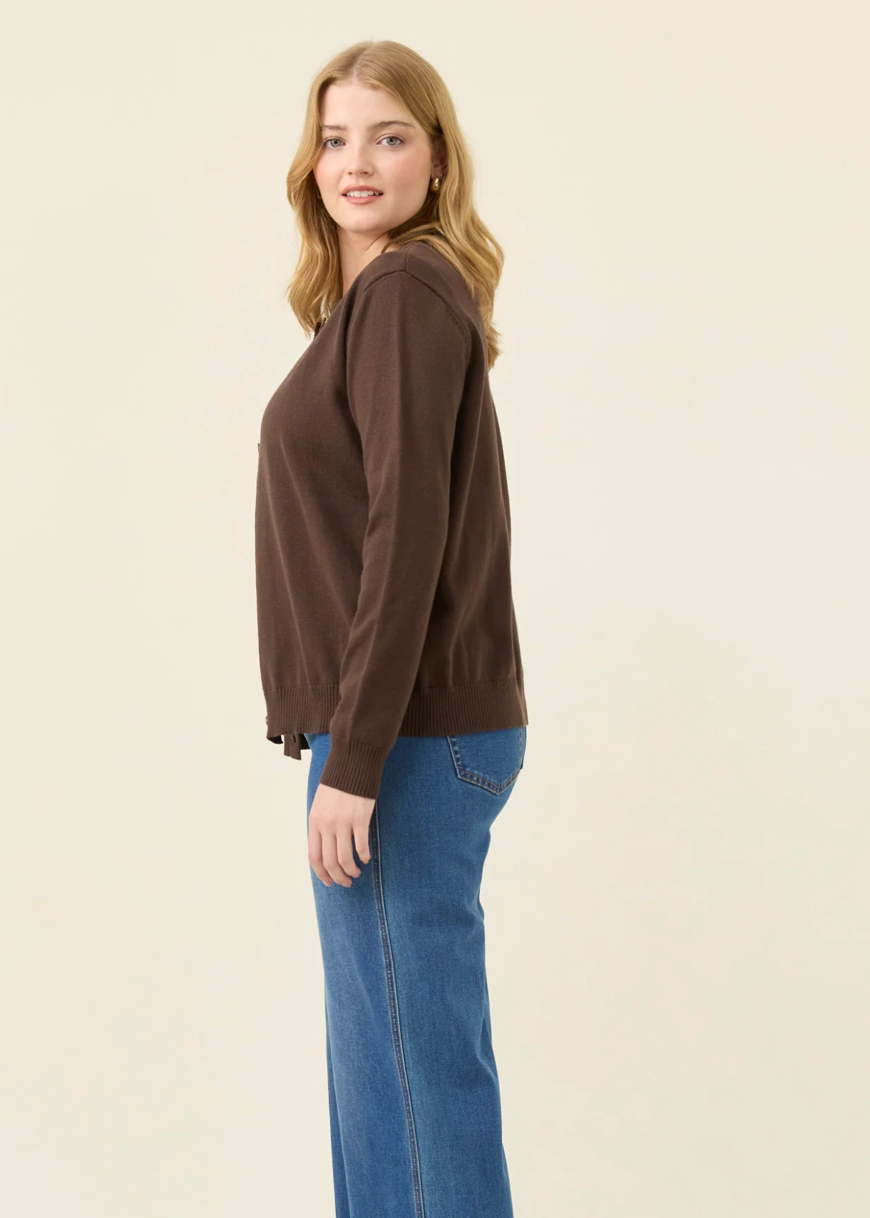 Darby Cardigan - Chocolate | Abbey Road Kaikoura