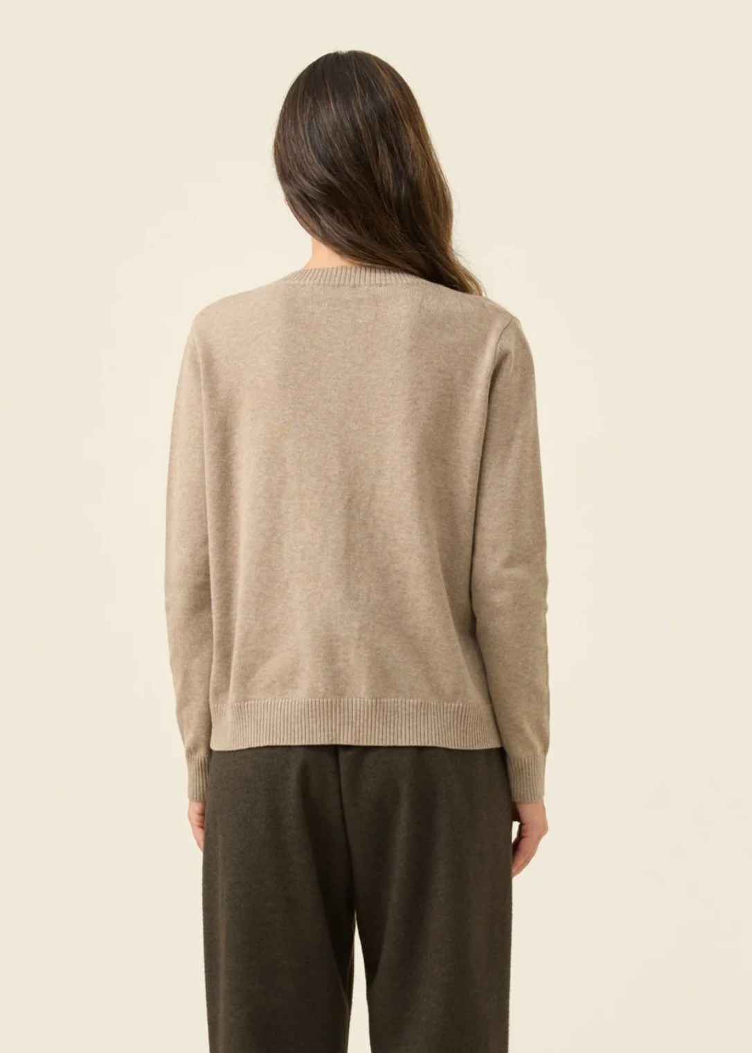 Darby Cardigan - Stone | Abbey Road Kaikoura
