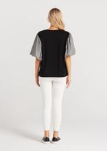Load image into Gallery viewer, SEDUCE Eloise Top Black Check | Abbey Road Kaikoura