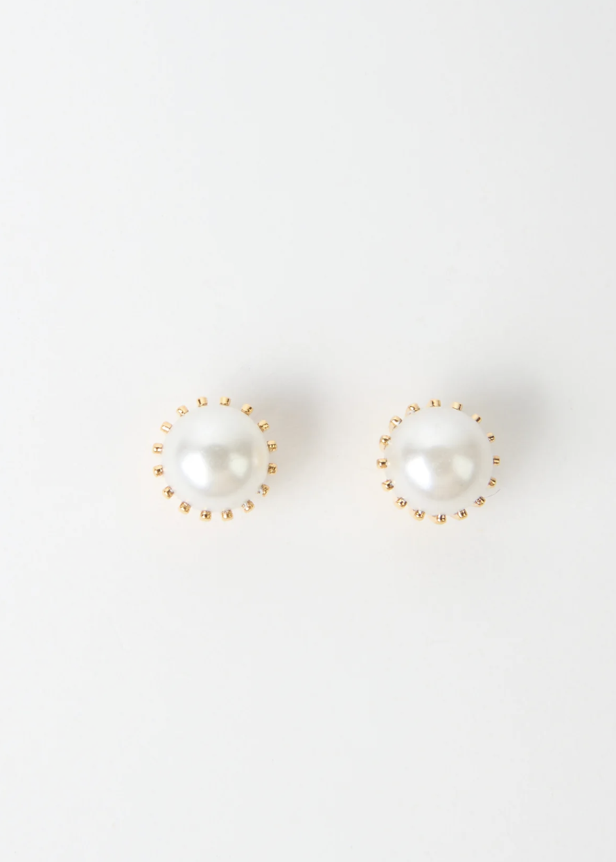 Earring Dome - Gold | Abbey Road Kaikoura