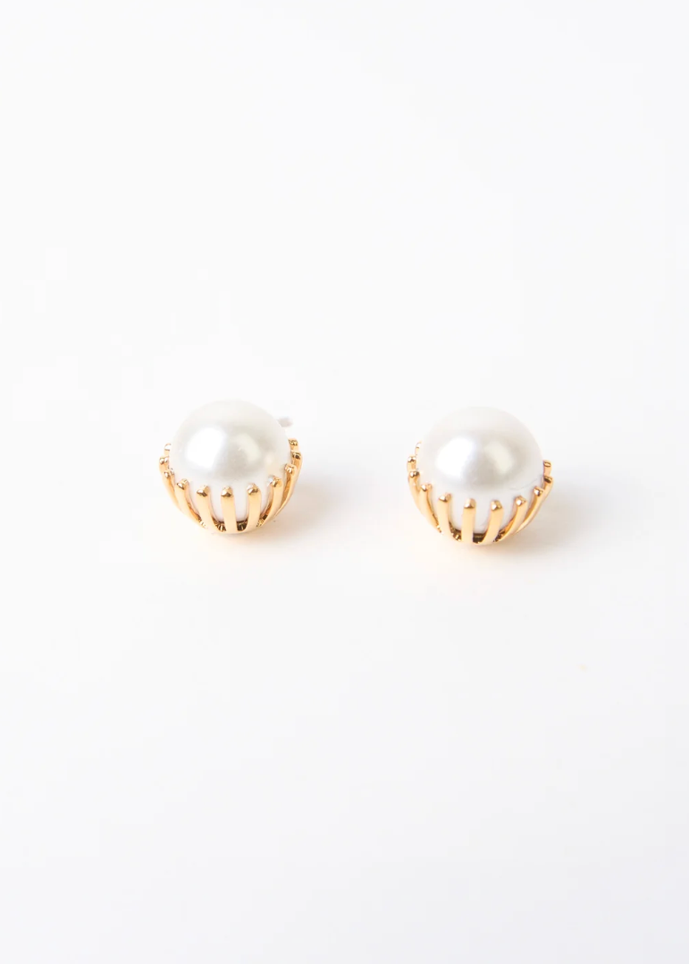 Earring Dome - Gold | Abbey Road Kaikoura