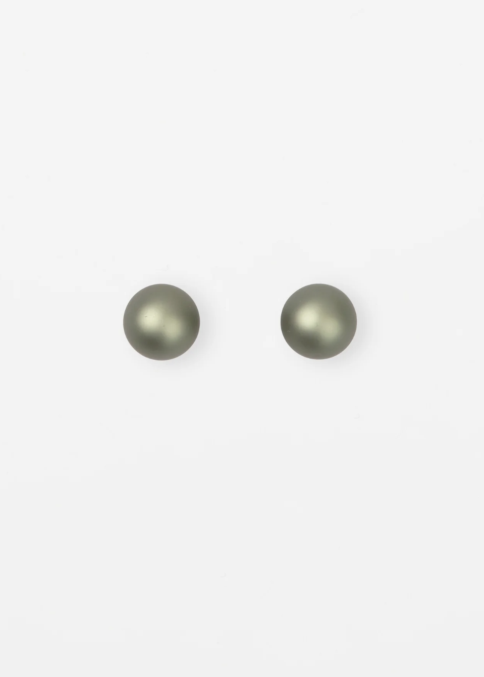 Earrings Oversized Ball - Army | Abbey Road Kaikoura