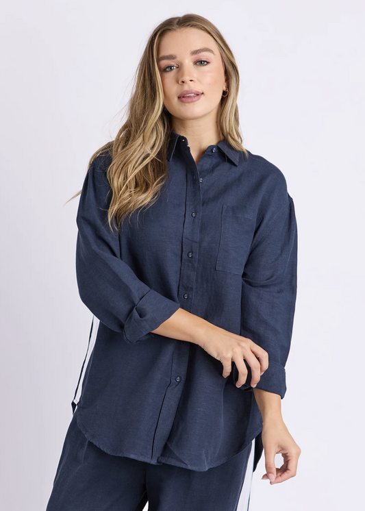 Elemental Shirt - Navy | Abbey Road Kaikoura