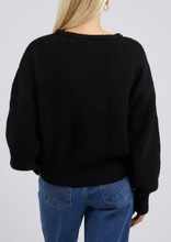 Load image into Gallery viewer, Elm Elliot Cable Knit/Black|Abbey Road
