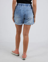 Load image into Gallery viewer, Emma Relaxed Denim Short Blue Wash | Abbey Road Kaikoura