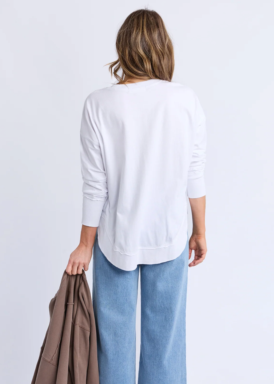 Farrah Long Sleeve - White | Abbey Road Kaikoura