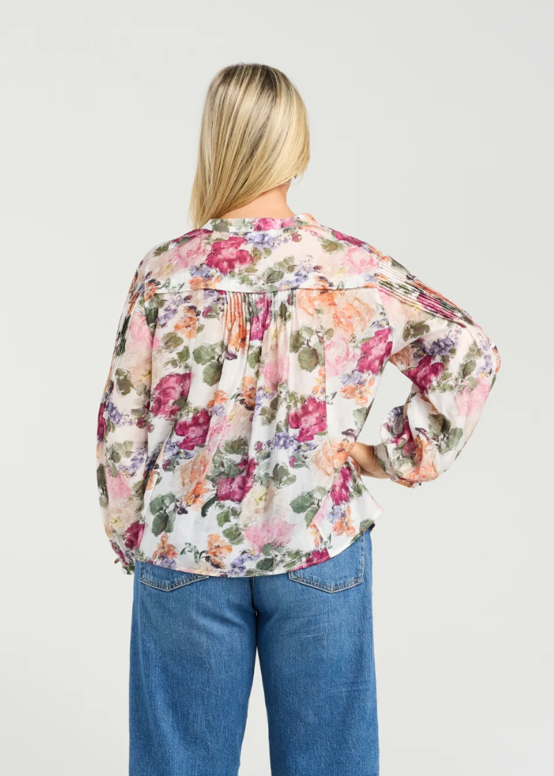 Fern Blouse - Painters Garden | Abbey Road Kaikoura