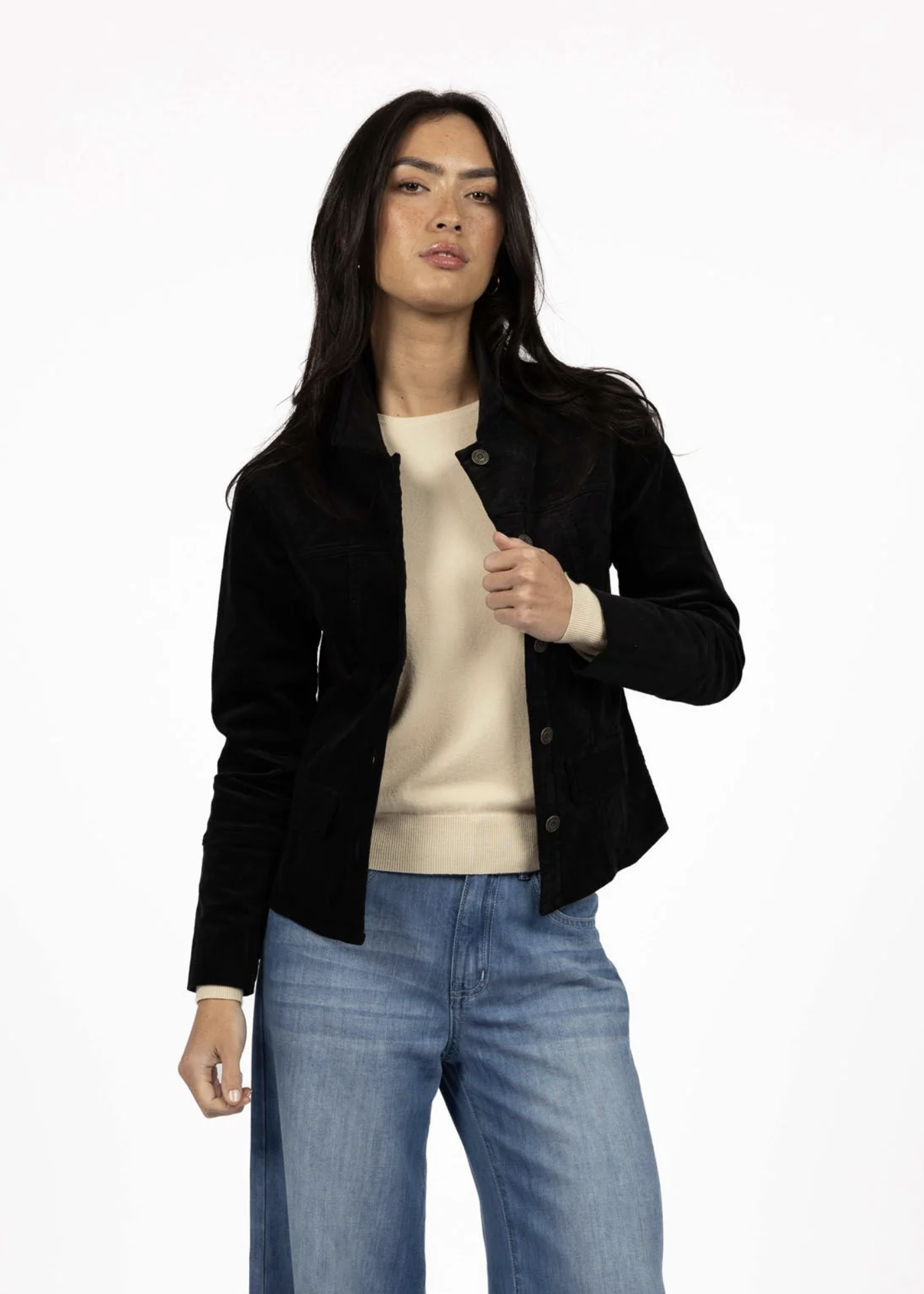 Gabi Jacket - Black | Abbey Road Kaikoura