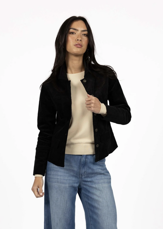 Gabi Jacket - Black | Abbey Road Kaikoura