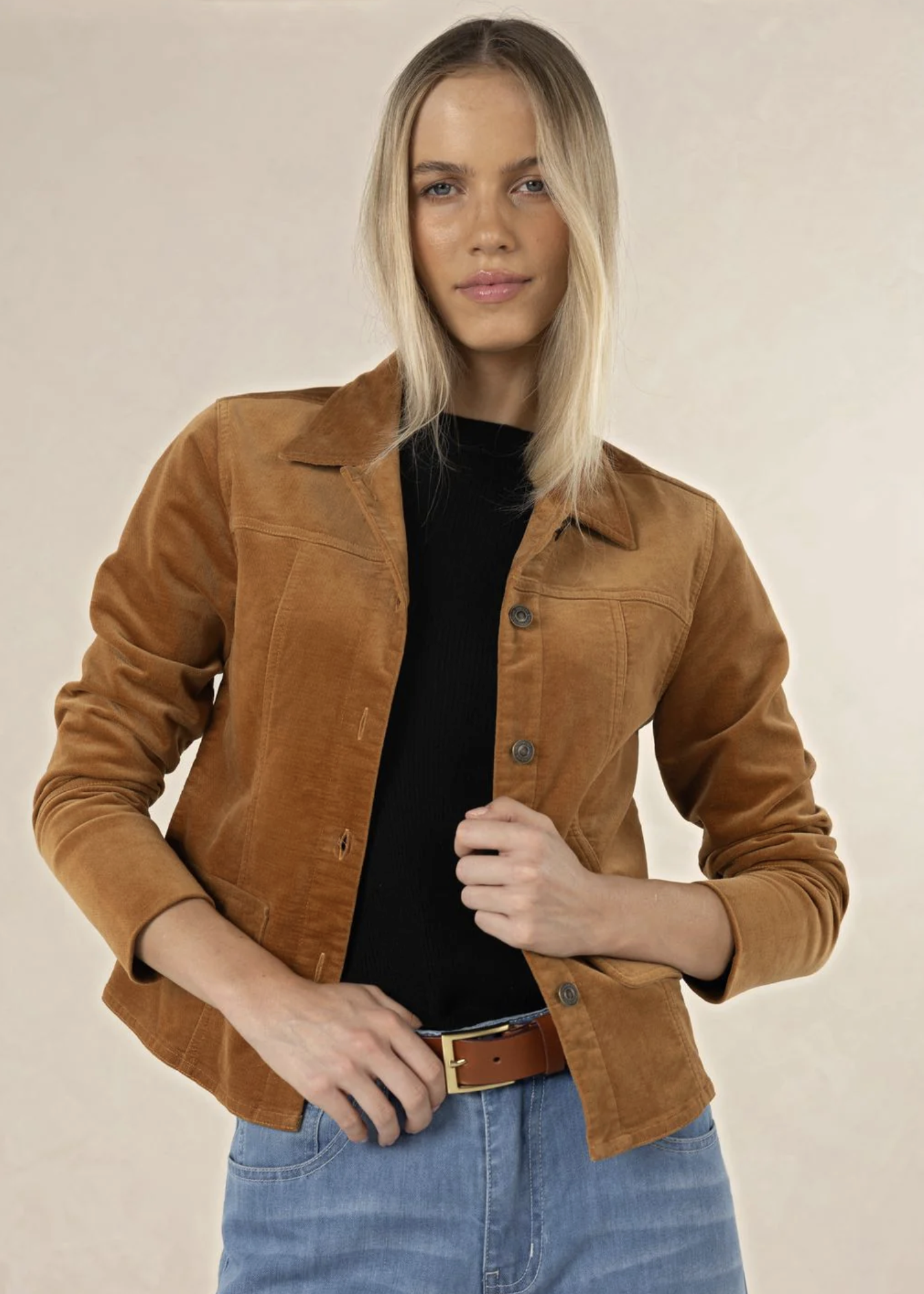 Gabi Jacket - Camel | Abbey Road Kaikoura