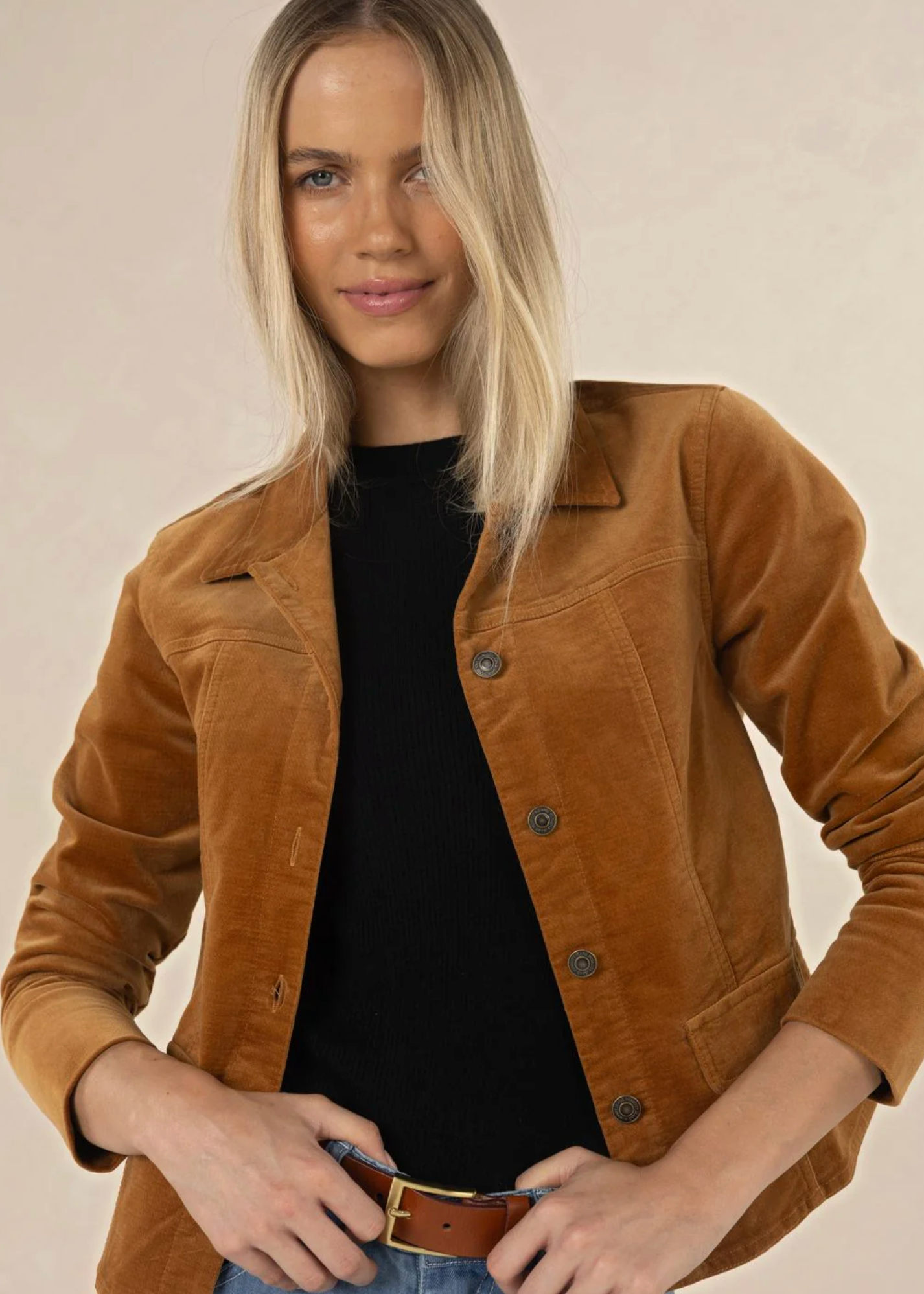 Gabi Jacket - Camel | Abbey Road Kaikoura