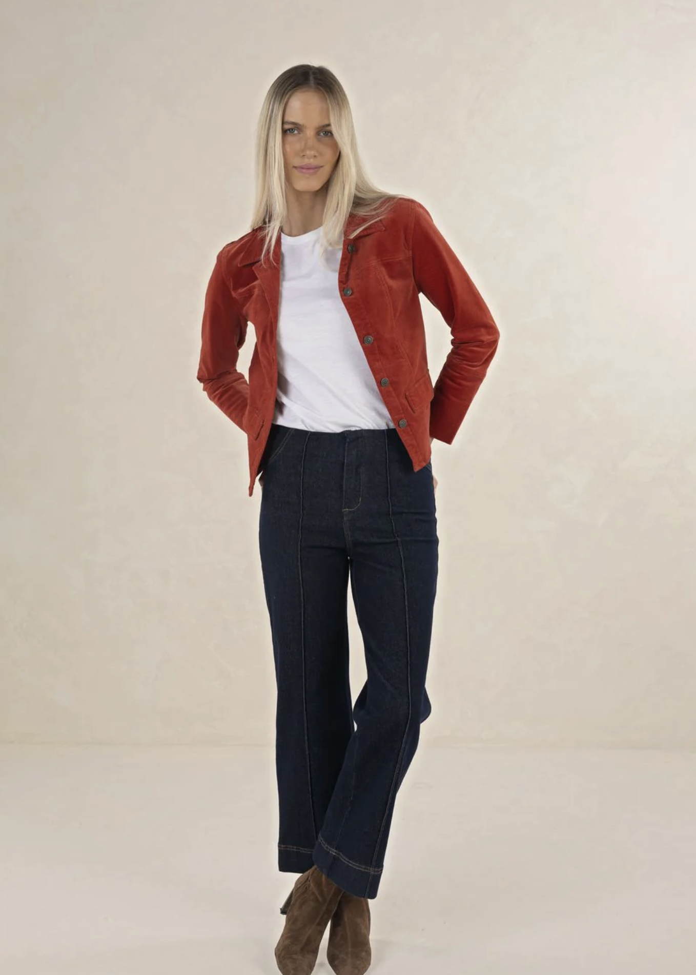 Gabi Jacket - Rust | Abbey Road Kaikoura
