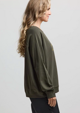 Load image into Gallery viewer, Stella &amp; Gemma Grunge Tulip Sweater Ink|Abbey Road