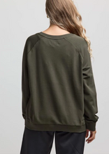 Load image into Gallery viewer, Stella &amp; Gemma Grunge Tulip Sweater Ink|Abbey Road