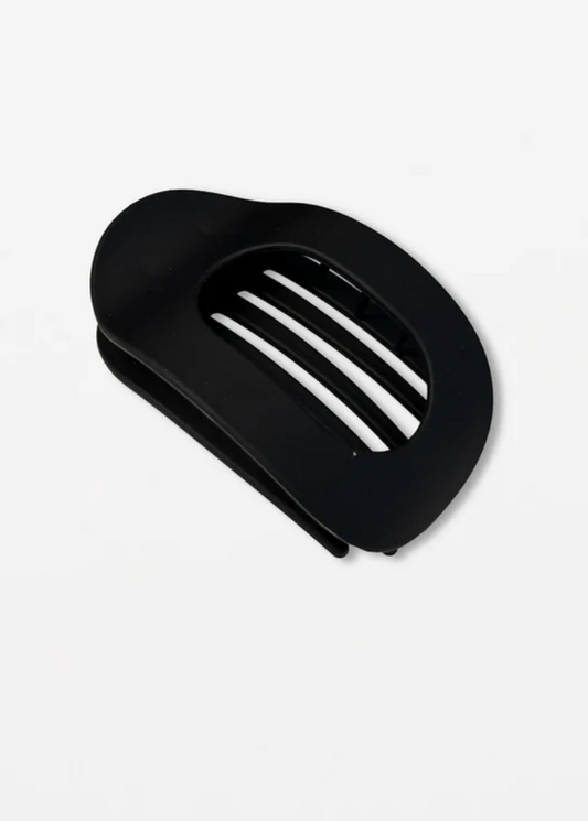 Hair Claw Oblong - Matt Black | Abbey Road Kaikoura