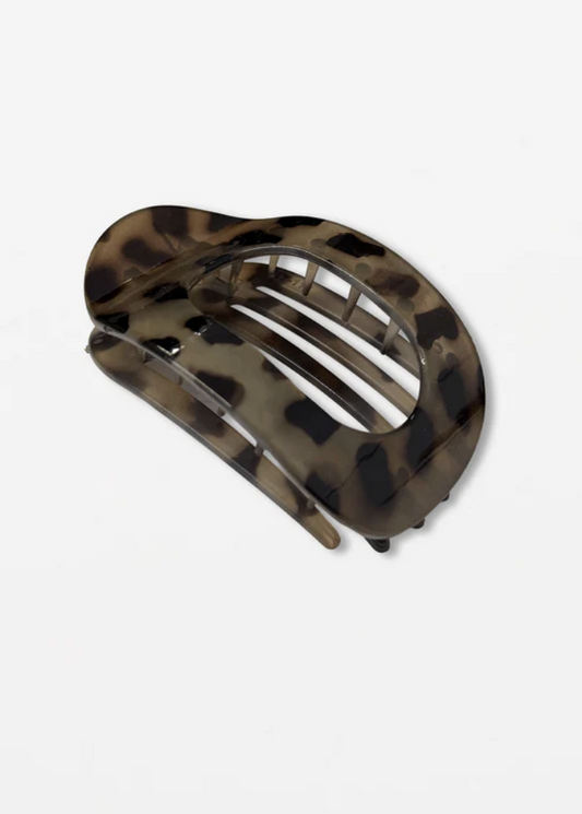 Hair Claw Oblong  - Tort Grey  | Abbey Road Kaikoura