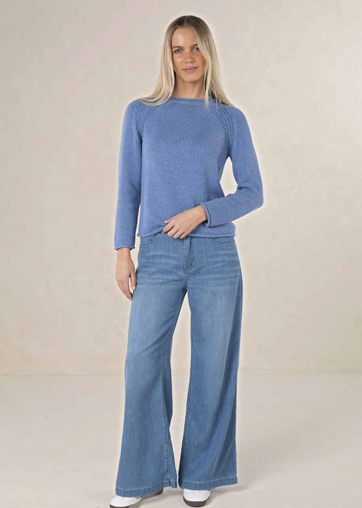 Haven Jumper / Denim Blue | Abbey Road Kaikoura