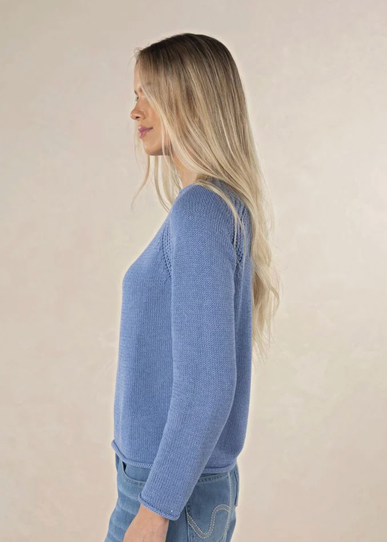 Haven Jumper / Denim Blue | Abbey Road Kaikoura