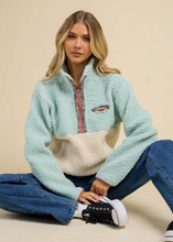 Load image into Gallery viewer, Horizon Mock Neck Colorblock | Abbey Road Kaikoura