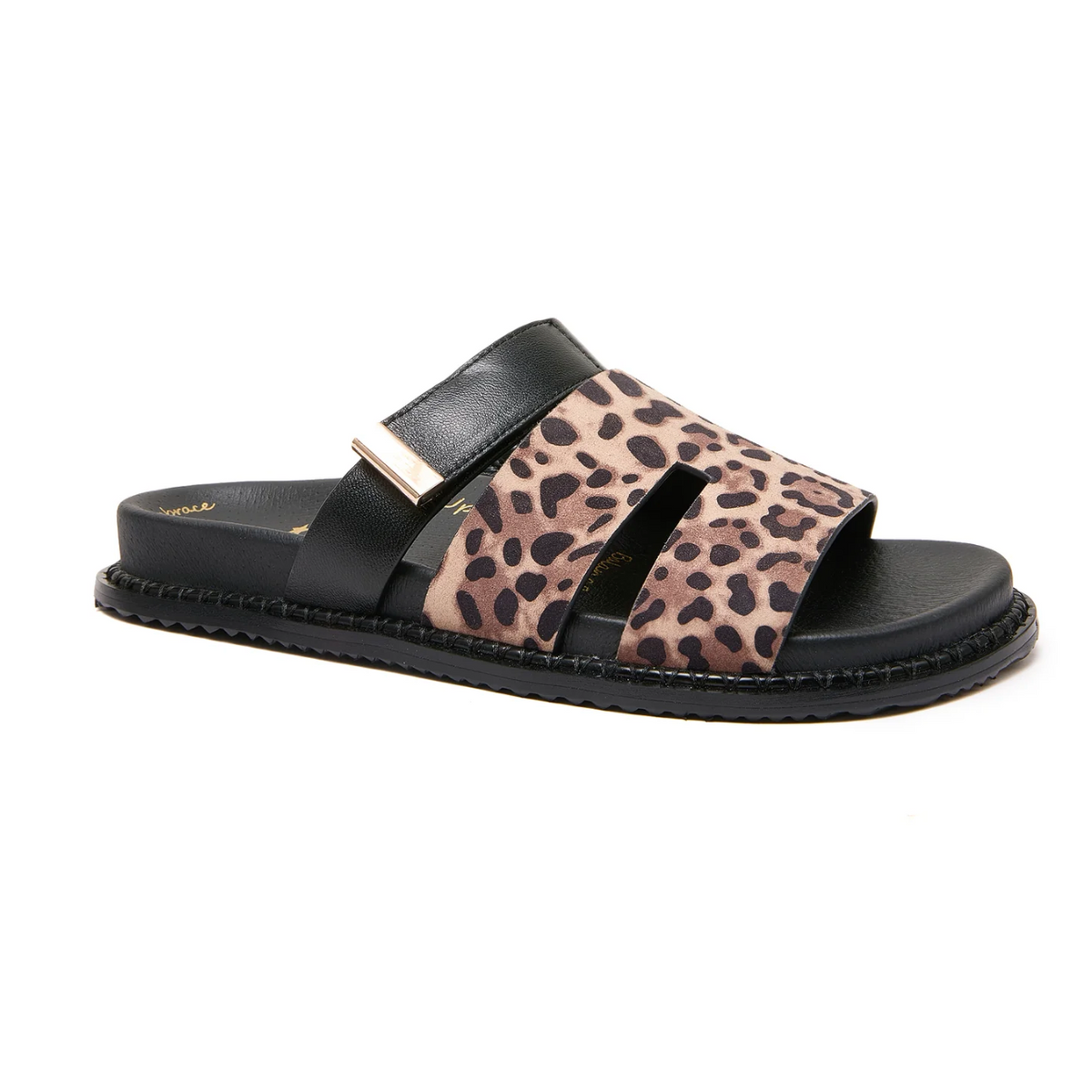 Indrani - Leopard Suede Black | Abbey Road Kaikoura